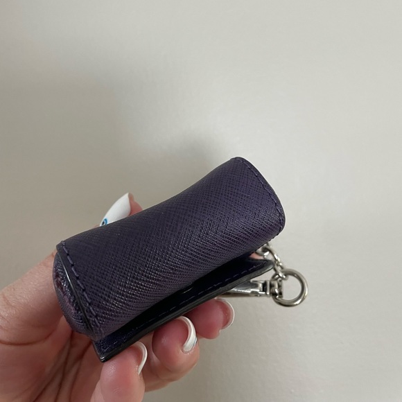 Michael Kors MINI purple micro tote keychain - Picture 6 of 9